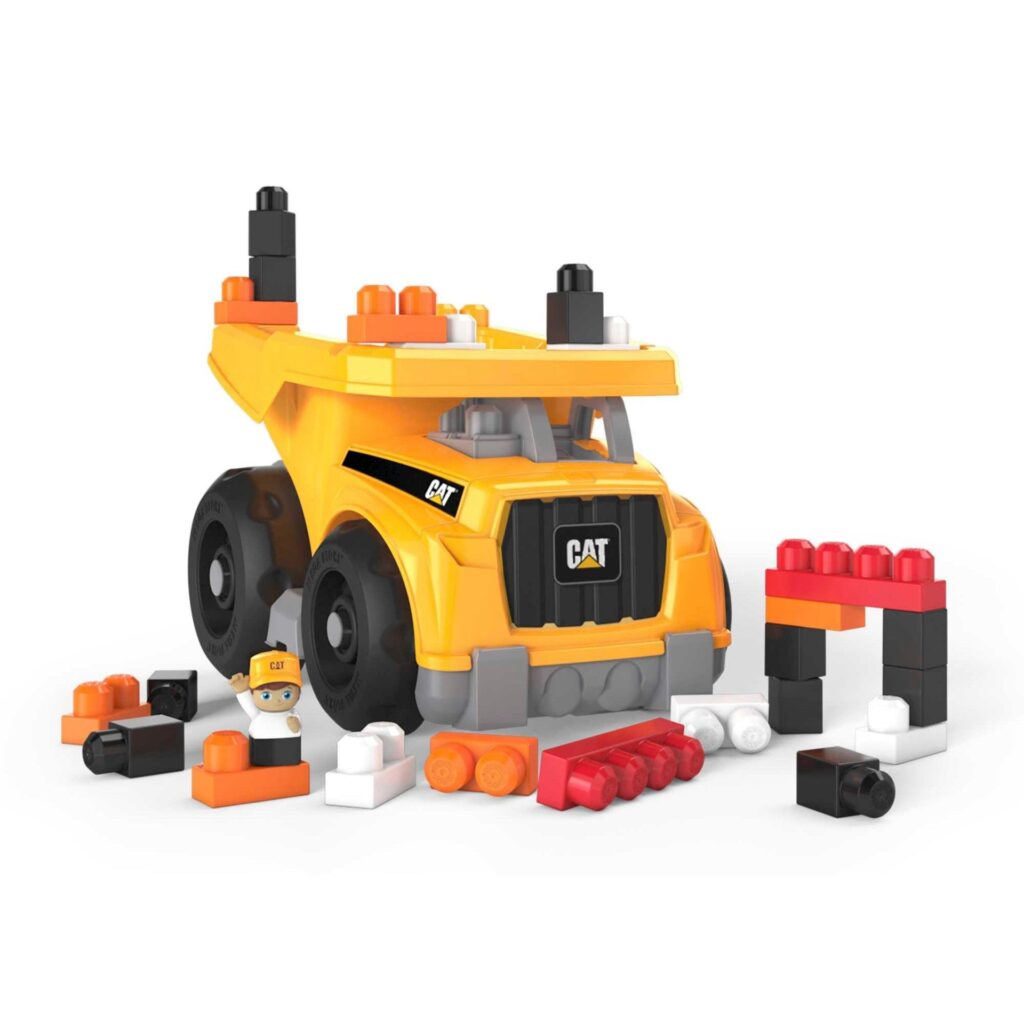 mega bloks cat dump truck truck