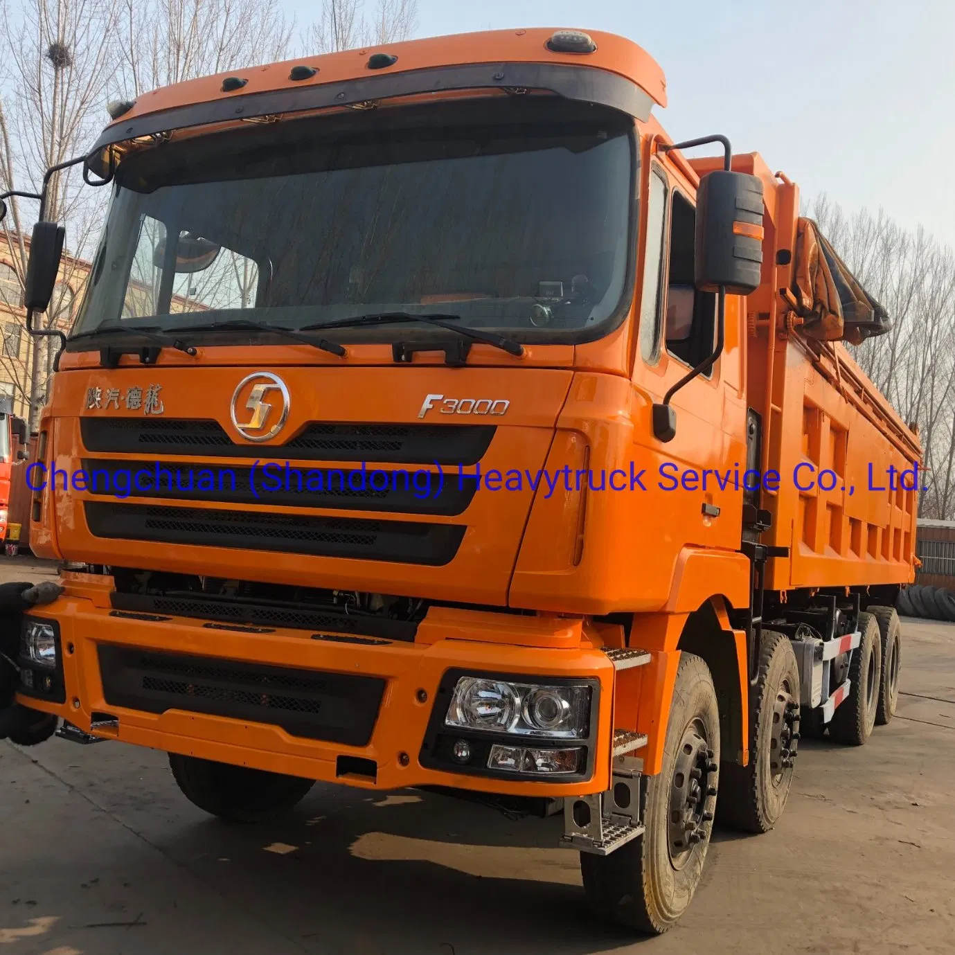 10 Tires 8x4 Tipper Truck