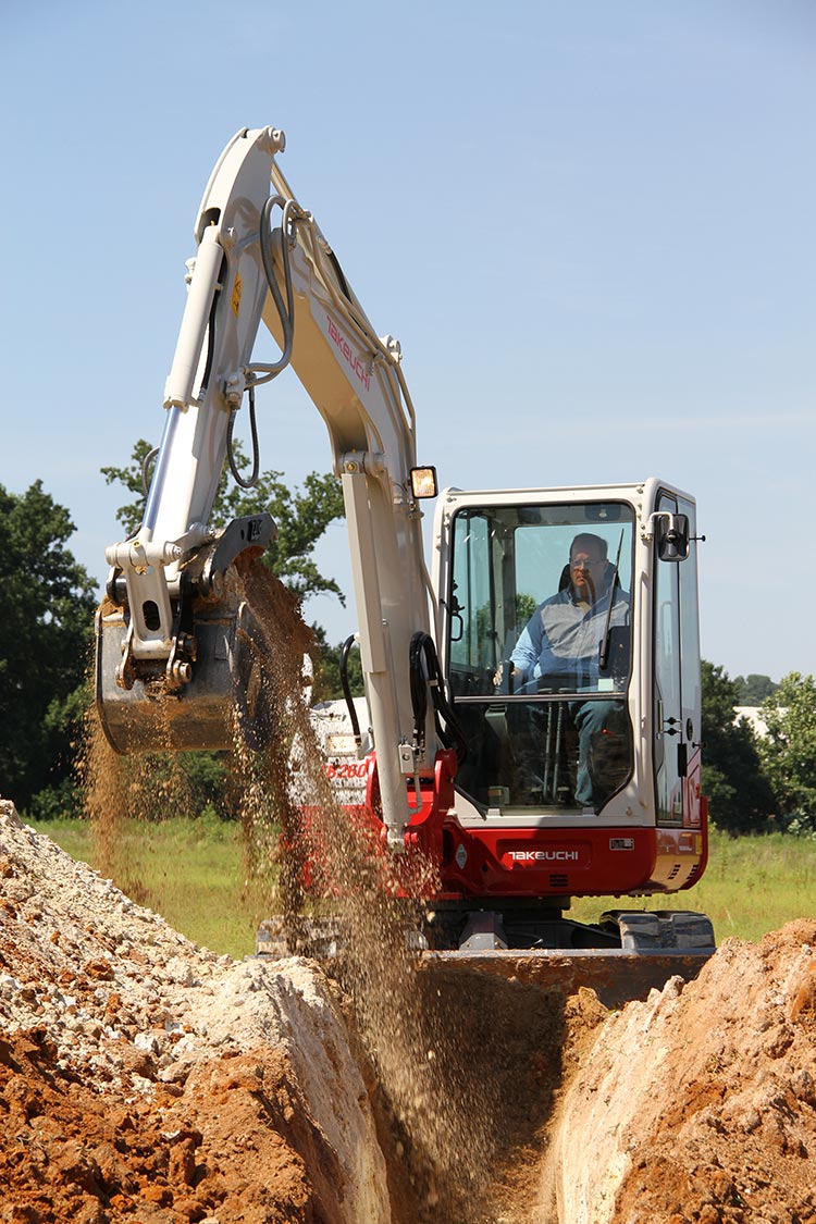 tb260 excavator