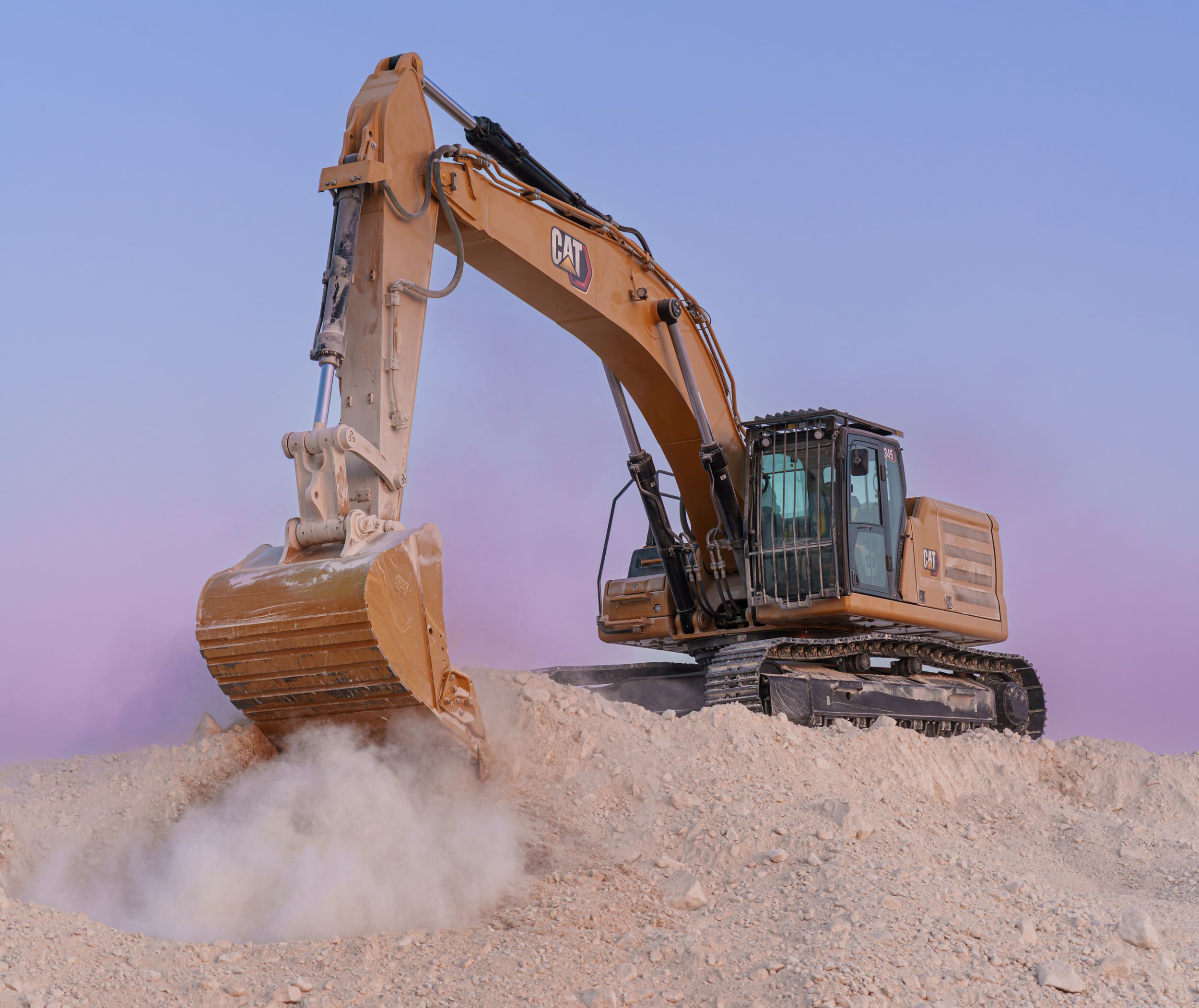 cat 345 excavator