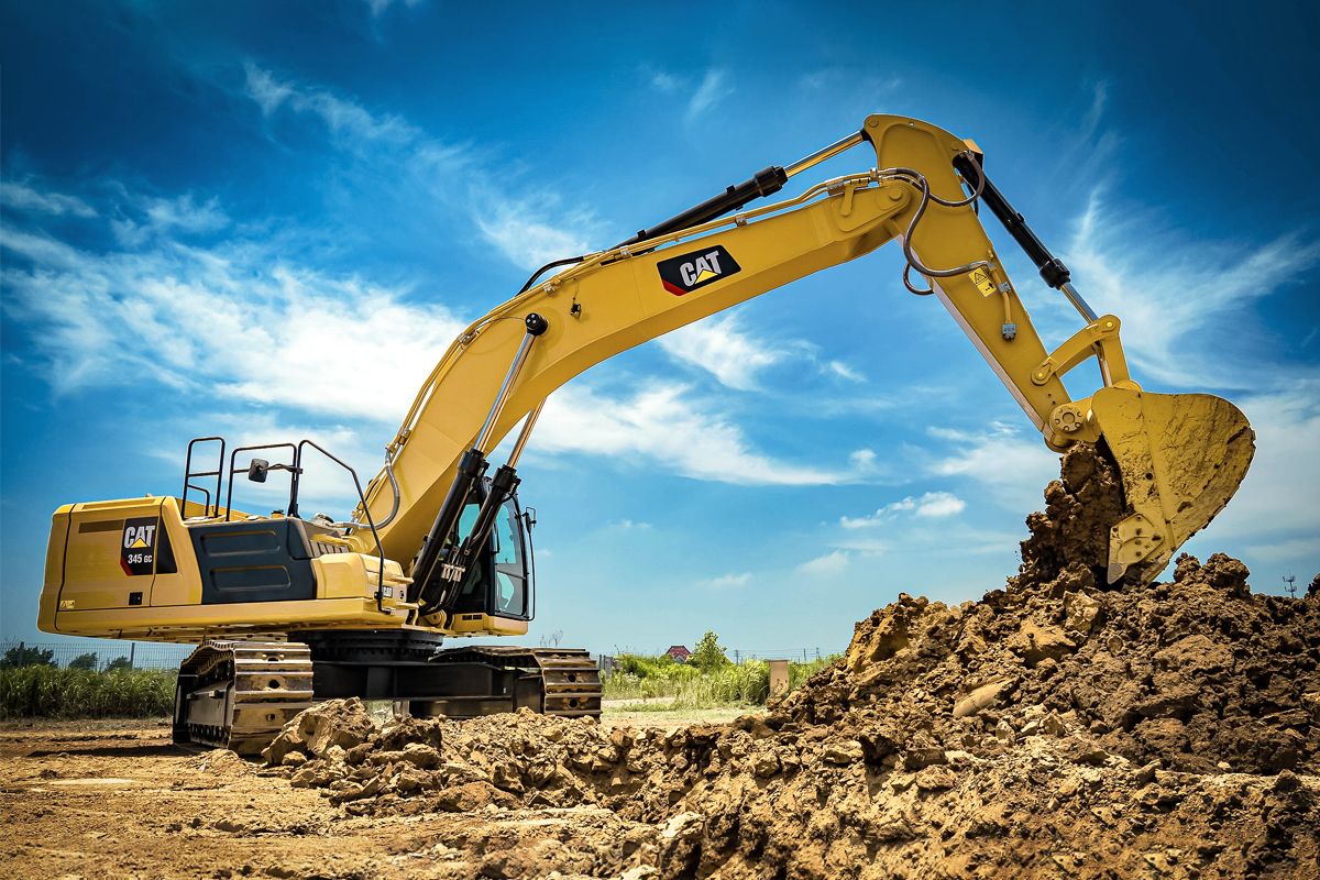 cat 345 excavator