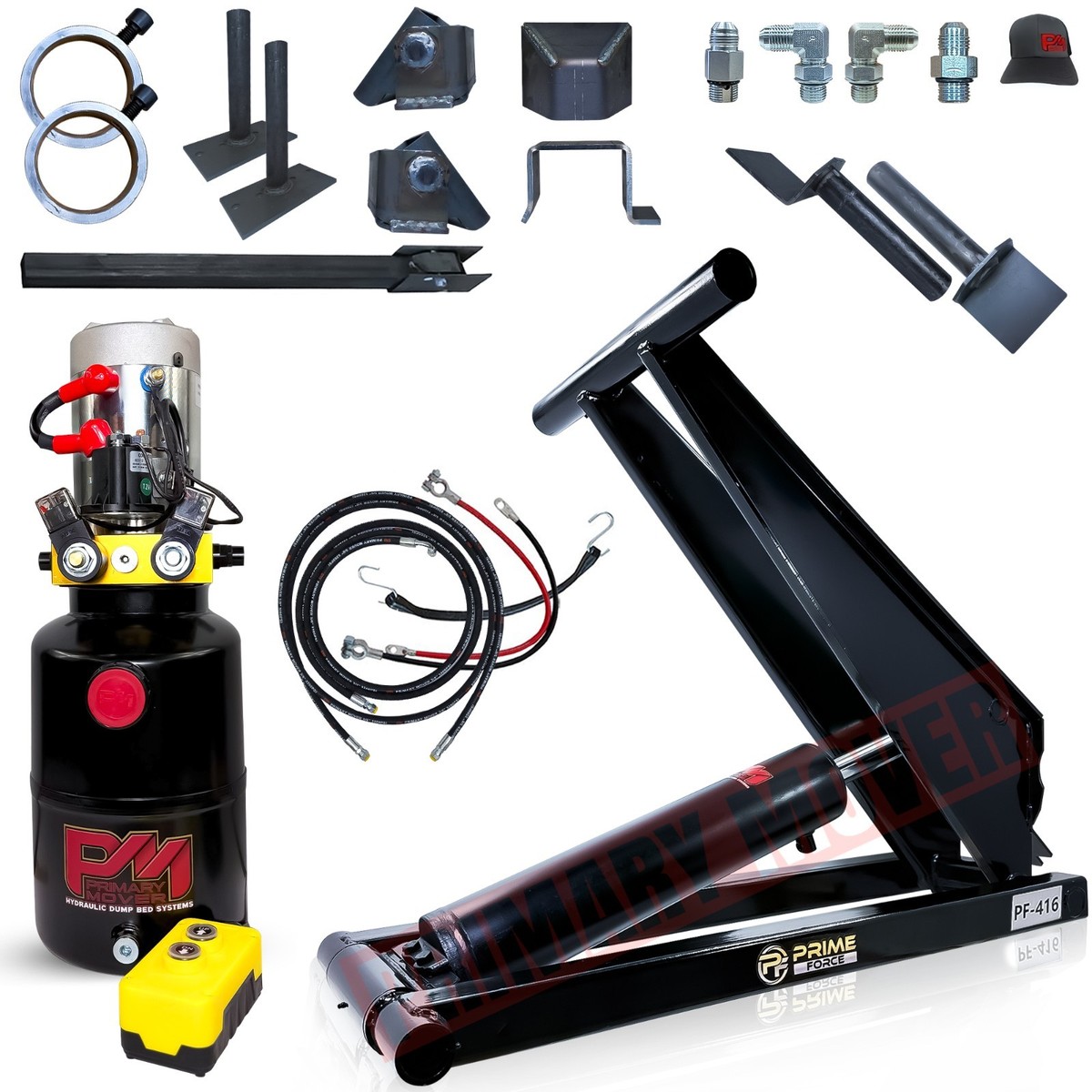 scissor hoist for dump truck truck