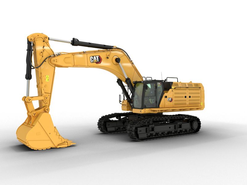 cat 374 excavator truck