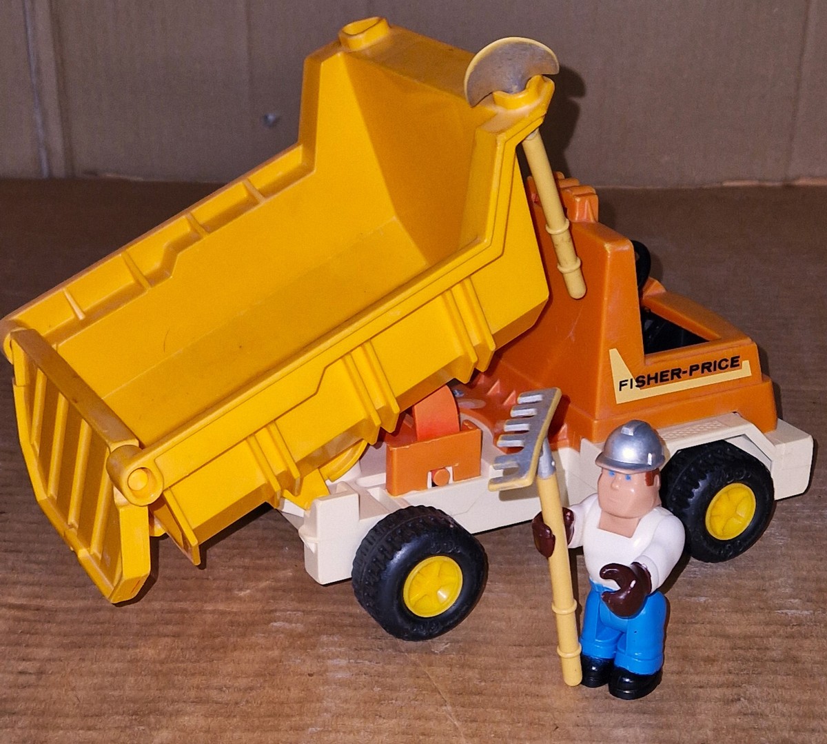 vintage fisher price dump truck