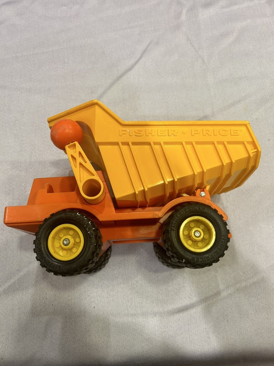 vintage fisher price dump truck