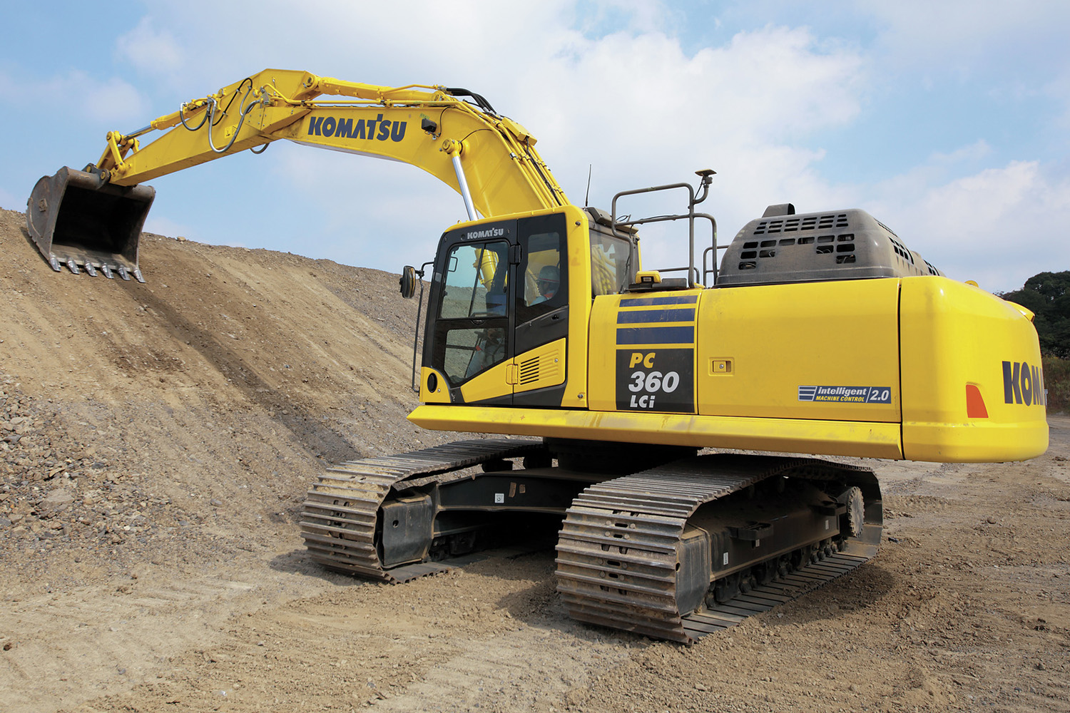 360 komatsu excavator