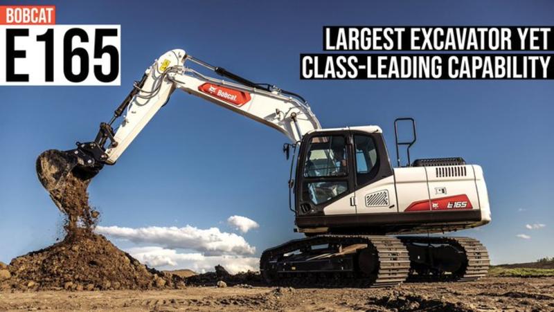 biggest bobcat excavator